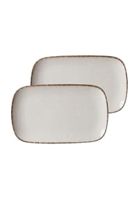 Ritzenhoff & Breker Platten Casa 33 x 20 cm 2er Set - CASA - beige