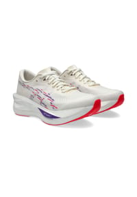 asics - Laufschuhe SONICBLAST - cream/blue fade