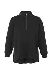 frapp - Sweatshirt in Große Größen - black
