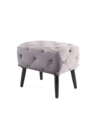 Kayoom - Hocker Piano 125 in grau - schwarz - grau - schwarz