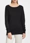GALERIA essentials Pullover "Elea", U-Boot-Ausschnitt, Rippbündchen, für Damen Bild 2