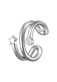 GLANZSTÜCKE MÜNCHEN - Damen Ohrringe aus 925/- Sterling Silber in Silber mit Zirkonia - silber