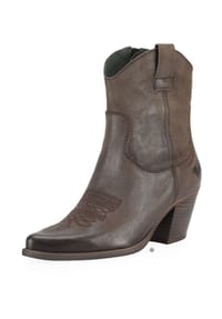 Felmini - Leder Stiefelette LAREDO - Dunkelbraun