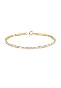 TRILANI 1934 - Damen Armband aus 925/- Sterling Silber in Gelbgold mit Zirkonia - gelbgold
