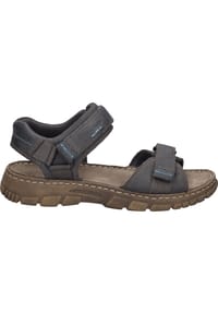 JOSEF SEIBEL - Herren Sandale Brendan 01, asphalt - asphalt
