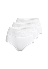 Nina von C. - Taillen Slip 3er Pack Romance - Schwarz