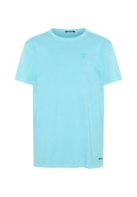 CHIEMSEE - T-Shirt mit dezentem Jumper-Motiv - 15-1360 SHOCK ORAN