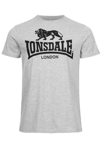 LONSDALE™ - Herren T-Shirt normale Passform LOGO - Black