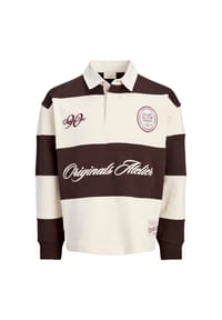 ORIGINALS by JACK & JONES - Langarmshirt, Polokragen, für Kinder - blau