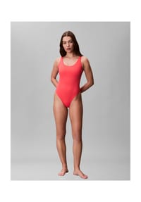 Calvin Klein - Badeanzug, U-Ausschnitt, für Damen - XKP PUNCH PINK
