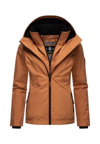 MARIKOO® - Übergangsjacke Erdbeere - Anthracite