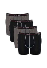 sloggi - Long Short / Pant 4er Pack Start - Blue - Dark combination