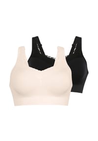 Anita - Bustier 2er Pack Lotta Lace Prothesen BH - Crystal