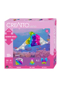 KOSMOS - Creatto Regenbogen / Rainbow World, Bastelset, 3D-Puzzle, Nachtlicht, Leuchtfigur, Dekoration, Puzzle, 3829 - 