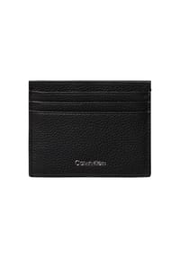 Calvin Klein - Kartenhalter, Leder, für Damen - BLACK