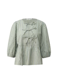 s.Oliver - Bluse, Schleifen, für Damen - 79G8 GREEN
