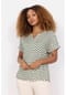 SOYACONCEPT Shirtbluse "Dorella", Split-Neck, grafisch, für Damen Bild 4