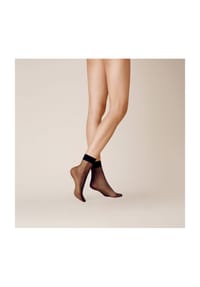 KUNERT - Socken Perfect Shine, transparent, für Damen - 0250 CANDY