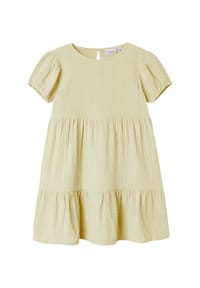 name it® - Kleid JASMIN Musselinkleid - gelb
