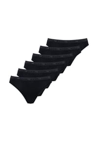 sloggi - Tai Slip 6er Pack 24/7 100 - Schwarz