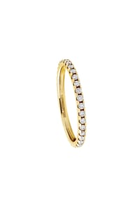 MONCARA - Damen Ring, 585er Gold, 19 Diamanten zus. ca. 0,30 Karat - Gelbgold