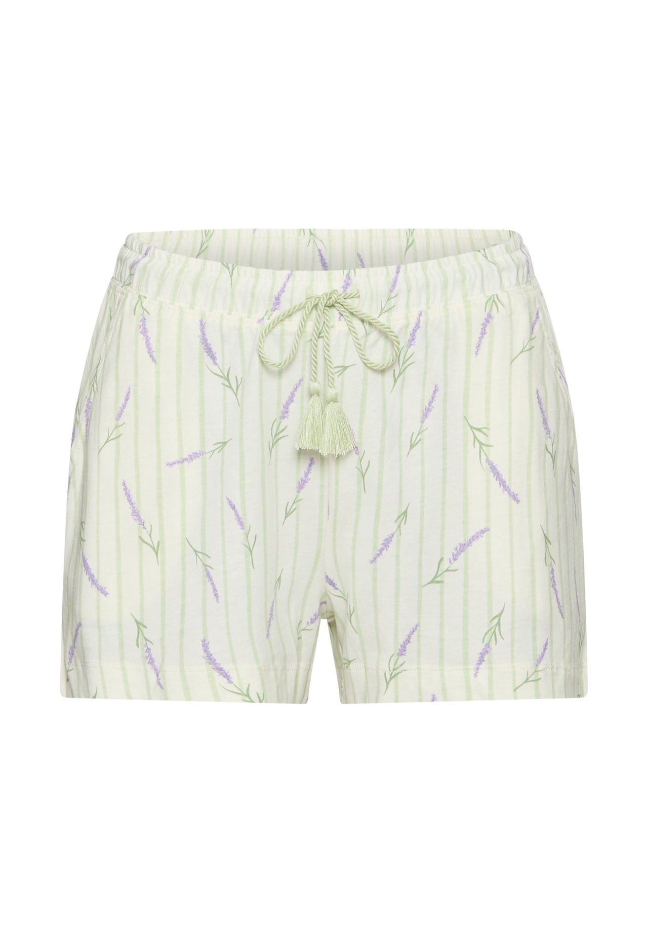 Lascana Schlafanzughose Lavender Love, Gummibund, FüR Damen, GrüN, 40/42