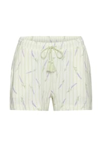LASCANA - Schlafanzughose Lavender Love, Gummibund, für Damen - 27887 GREEN AOP
