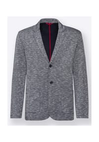 Witt - Jersey-Sakko - blau-meliert