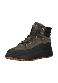 GEOX - Schnürstiefeletten, Emblem, für Herren - MILITARY/BLACK