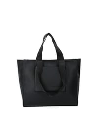 DENIM TOM TAILOR AISHA - Shopper, Kunstleder, Reißverschluss, für Damen - BLACK