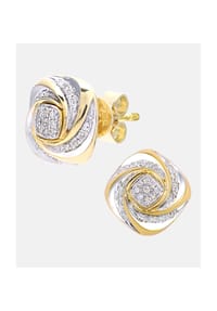Diamant L'eternel - Ohrstecker, mit Diamant, 750 Gelbgold - gold