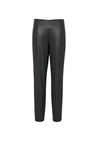 s.Oliver - Kunstlederhose, Gummibund, für Damen - 9999  GREY/BLACK