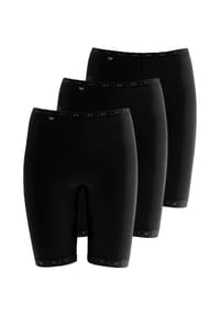 sloggi - Long Slip 3er Pack Basic+ - Schwarz