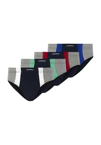 JAN VANDERSTORM - 4er Pack Sportslip FINNBARR - dunkelblau
