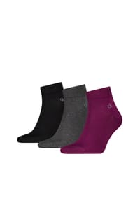 Calvin Klein - Kurzsocken, 3er-Pack, für Herren - 002 NAVY