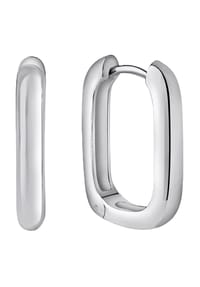 VANDENBERG - Damen Creolen, eckig, 925er Silber - GOLD