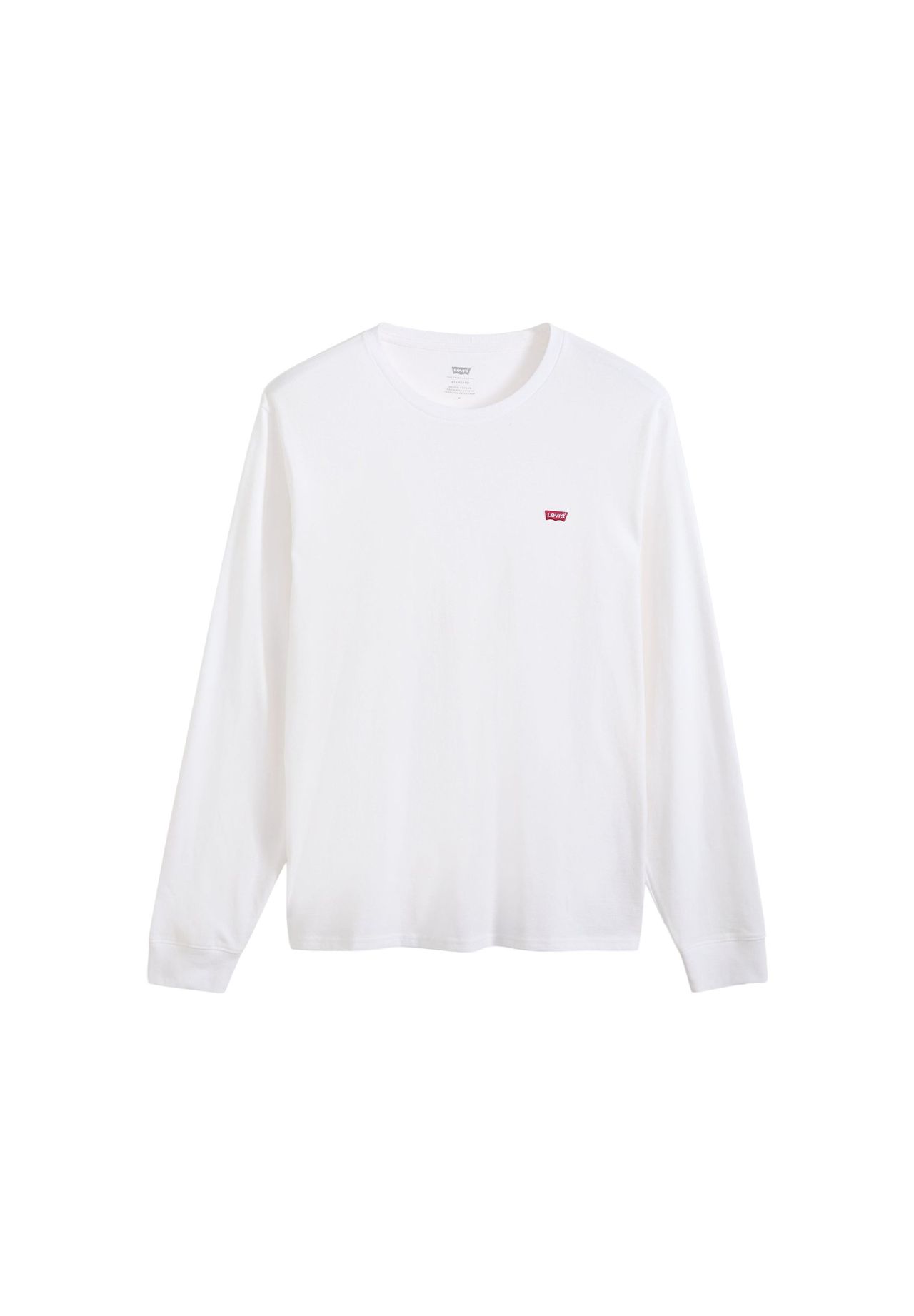 Levis, Herren, Pullover, Langarmshirt, Weiss, (L) - Bild 5