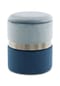Kayoom Hocker Zora 125 2er-Set hellblau - / blau silber – eiche , modern Bild 11