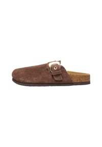 ONLINE SHOES - Pantolette Huston Schlappen - braun