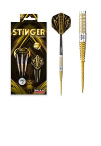 BULL'S® - Steeldarts Stinger Dartpfeile 90% Tungsten Darts-Set Profi - yellow black