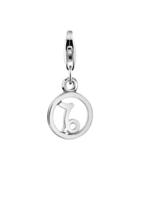 Nenalina - Charm Löwe Sternzeichen Anhänger 925 Silber - Silber
