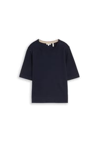 TOM TAILOR - T-Shirt, Rundhals, für Damen - 10668 SKY CAP BLUE