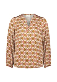 CARTOON - Blusenshirt, für Damen - 7842  BROWN/ROSÉ
