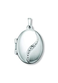 ONE ELEMENT - Zirkonia Medaillon Medaillon aus 925 Silber - silber