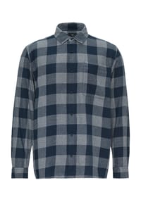 QS - Freizeithemd, Regular Fit, Langarm, Kent-Kragen, für Herren - 01N0 WHITE