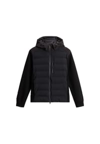 WOOLRICH - Jacke BERING HYBRID Steppjacke - schwarz