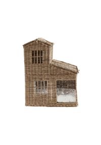 LOBERON - Katzenhaus Ravnda braun/weiß - braun/weiß
