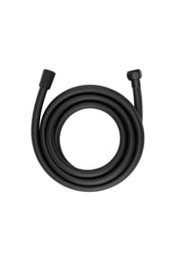 WENKO® - Duschschlauch, 175 cm, schwarz, reinigungsfreundlich - 