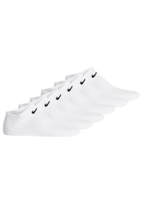 NIKE - Unisex Sneakersocken, 6er Pack - Lightweight - No Show Sneaker, einfarbig, Logo - Schwarz