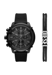 DIESEL® - GRIFFED Herren Uhren-Set „DZ4650SET“ - SCHWARZ